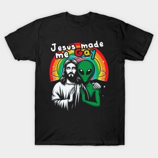 \\//\\Jesus Made Me Gay//\\// T-Shirt